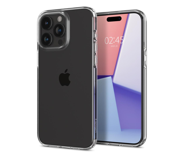 SPIGEN Liquid Crystal do iPhone 15 Pro Max crystal clear ACS06557 - 1178875 - zdjęcie